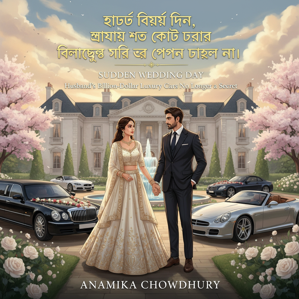 হঠাৎ বিয়ের দিন, স্বামীর শত কোটি টাকার বিলাসবহুল গাড়ি আর গোপন থাকল না।