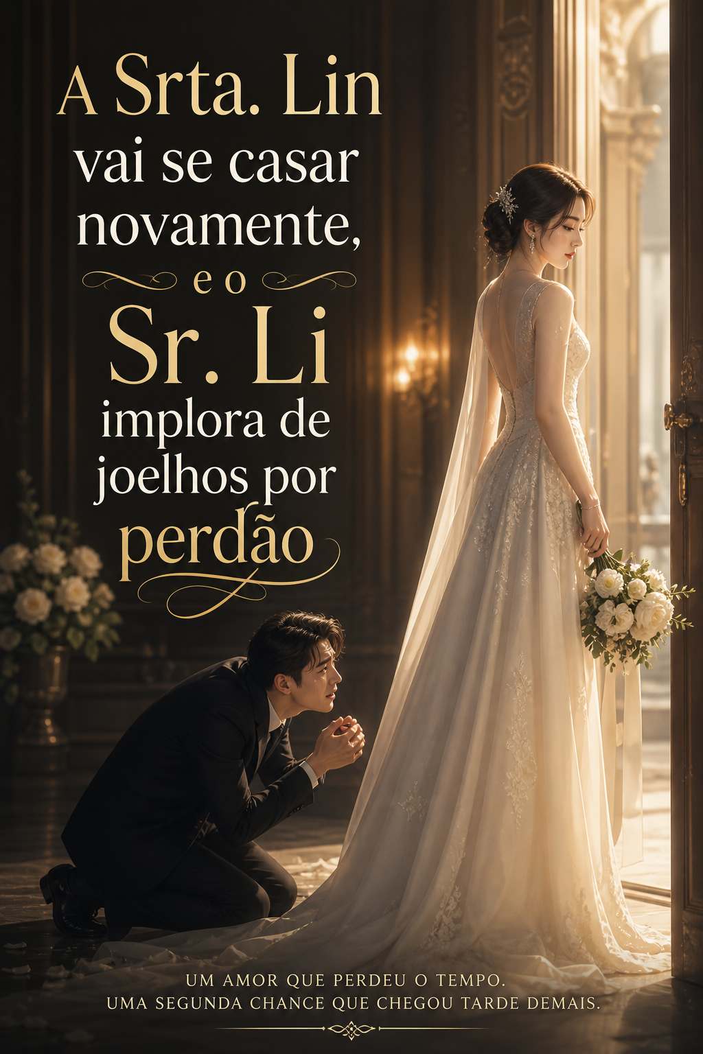 A Srta. Lin vai se casar novamente, e o Sr. Li implora de joelhos por perdão
